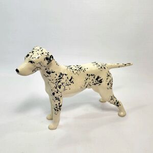 Robert Simmons Ceramic Dalmation Dog figure Black White 5.5" Tall